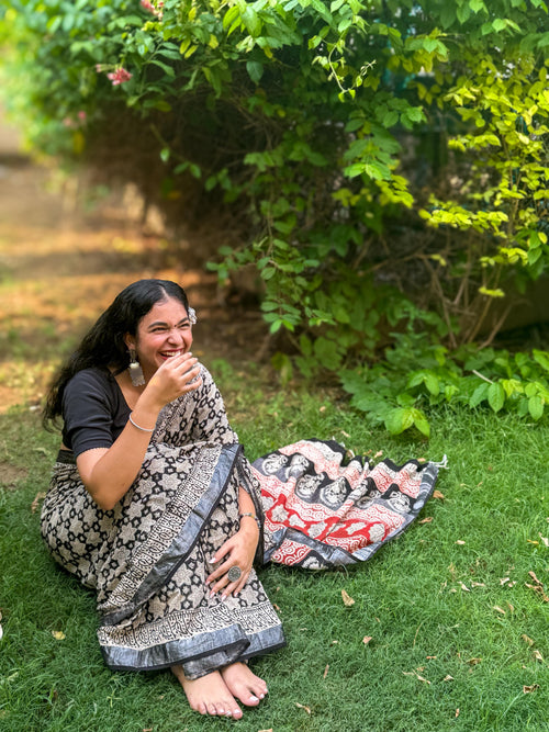 Chandrakosh (चंद्रकोश) - A drape that feels like a moonlit mantra